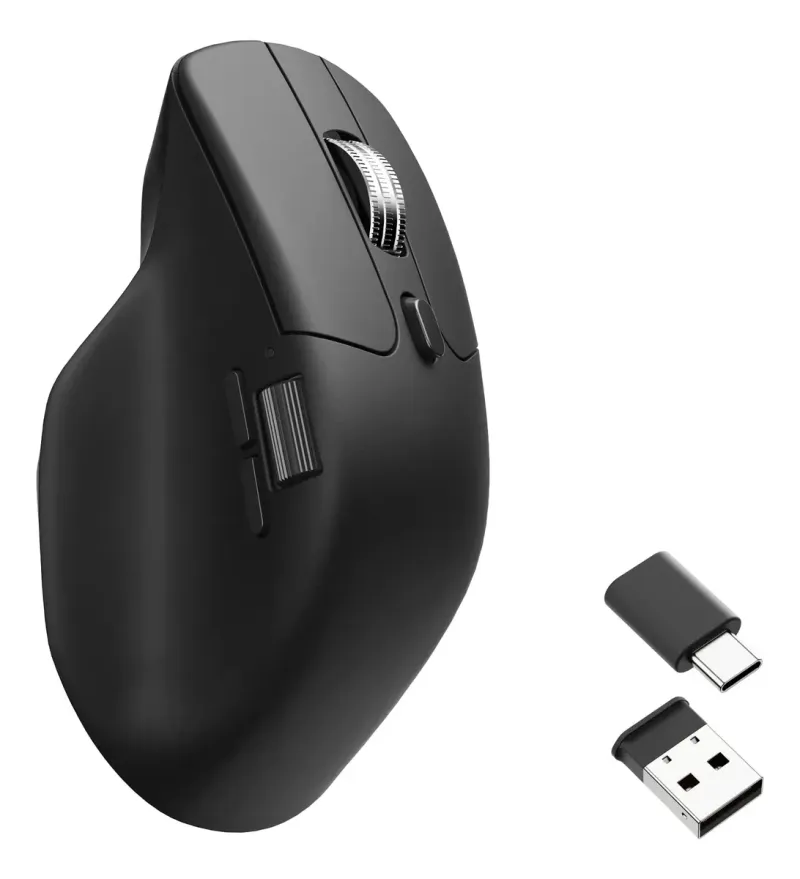 Imagem do produto: Mouse Gamer Inalámbrico Keychron M6 Negro 26000 Dpi