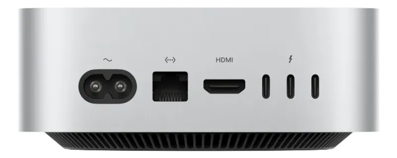 Imagem do produto: Mini PC Apple Chip M4 Mac 16GB de RAM 256GB 10cpu 10gpu Prateada