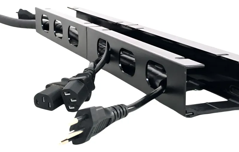 Imagem do produto: Organizador De Fios E Cabos Baixo Mesa Oculto C/ 0,5 Metro